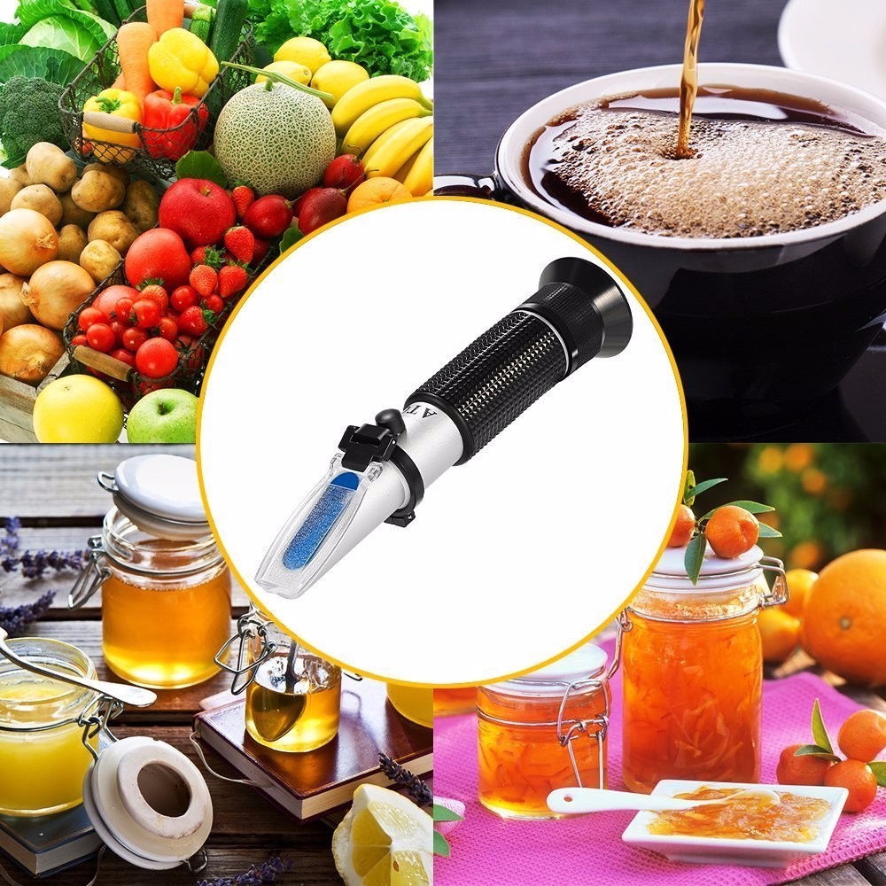 Sugar Brix Refractometer, GOCHANGE 0 32 Sugar Content Measuring Instrument, Hand