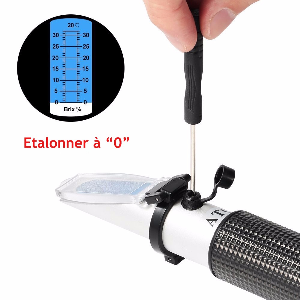 Sugar Brix Refractometer, GOCHANGE 0 32 Sugar Content Measuring Instrument, Hand